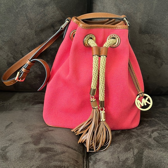 MICHAEL Michael Kors Handbags - Micheal Kors red bag